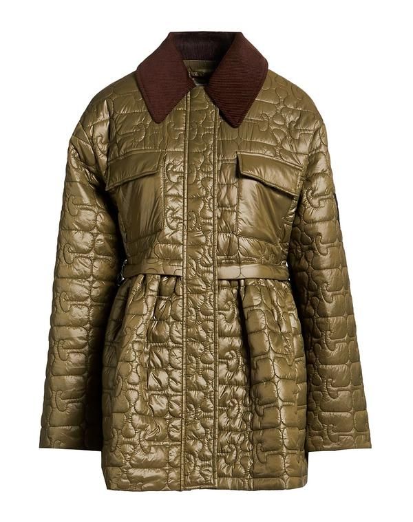 ガニー レディース アウター ジャケット・ブルゾン パファージャケット GANNI Military Green グリーン