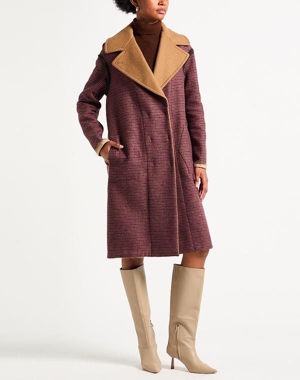 ムーレー レディース アウター コート MOORER Camel キャメル