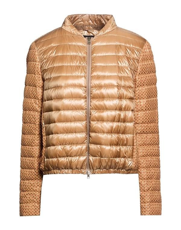 ヘルノ レディース アウター ジャケット・ブルゾン パファージャケット HERNO Light Brown ブラウン
