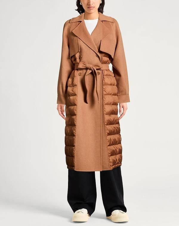ツインセット レディース アウター コート TWINSET Camel キャメル