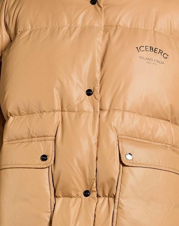 アイスバーグ レディース アウター ジャケット・ブルゾン パファージャケット ICEBERG Sand サンド アイスバーグ レディース アウター ジャケット・ブルゾン パファージャケット ICEBERG Sand サンド