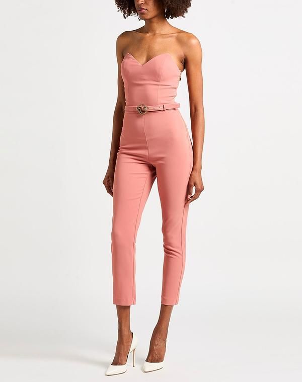 エリザベッタフランキ レディース トップス ジャンプスーツ ELISABETTA FRANCHI Pale Pink ピンク