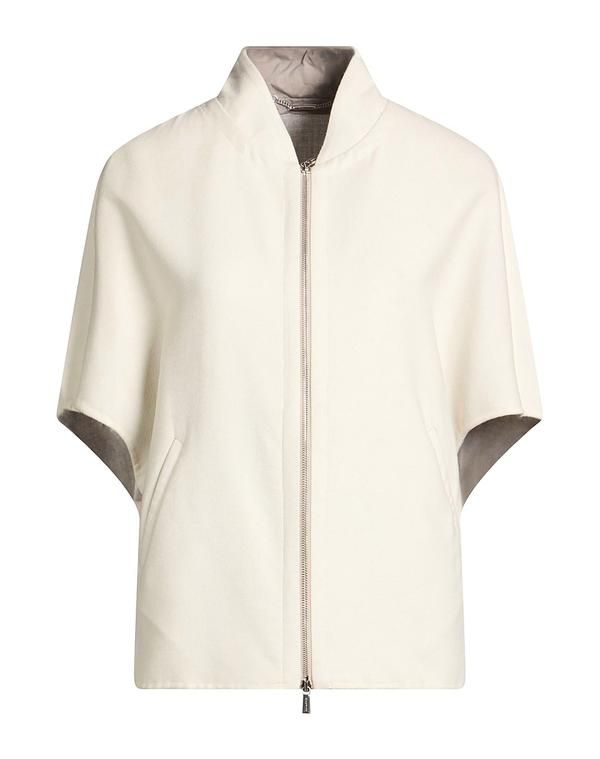 ムーレー レディース アウター ジャケット・ブルゾン MOORER Ivory アイボリー