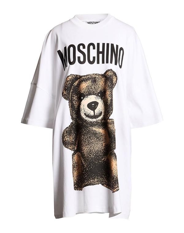 モスキーノ レディース トップス ワンピース MOSCHINO White ホワイト