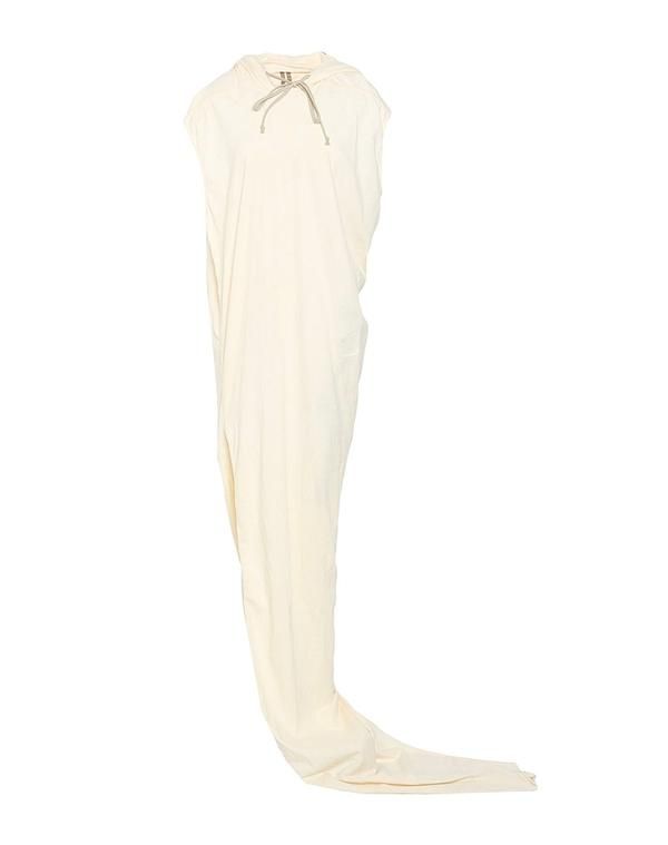 ダークシャドウ バイ リックオウエンス レディース トップス ワンピース サマードレス DRKSHDW by RICK OWENS Off White オフホワイト