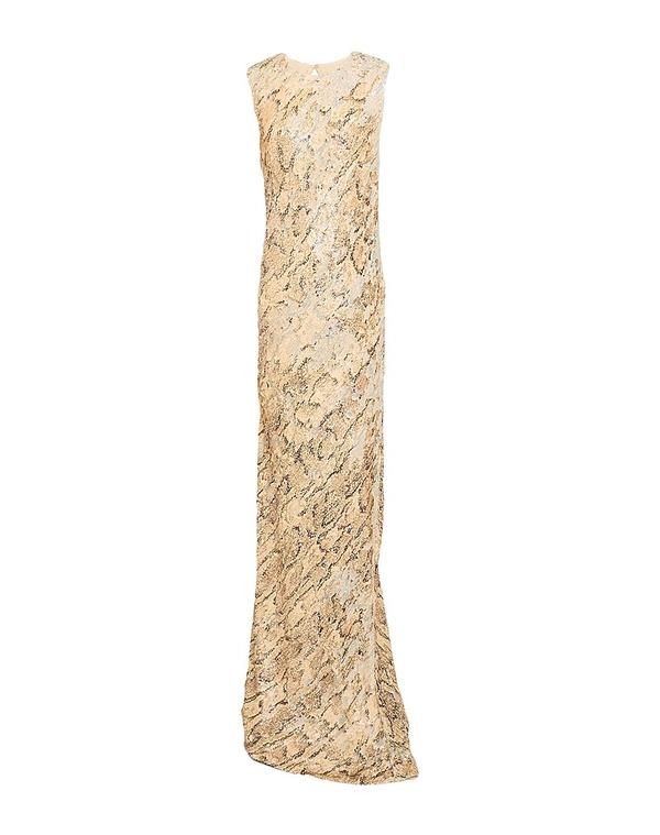 ドリス・ヴァン・ノッテン レディース トップス ワンピース パーティドレス DRIES VANOTEN Beige ベージュ