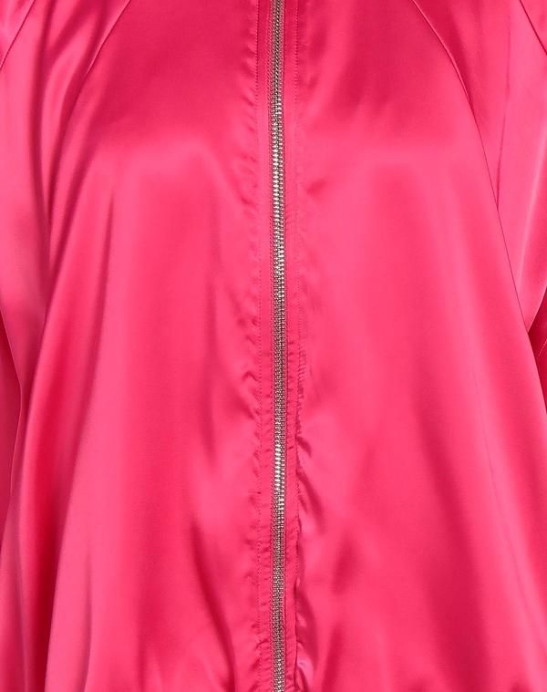 リュージョー レディース アウター ジャケット・ブルゾン ボンバージャケット LIU JO Fuchsia フューシャ