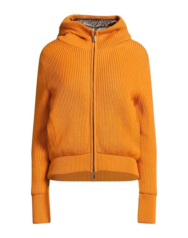 ムーレー レディース アウター コート ブルゾン MOORER Orange オレンジ
