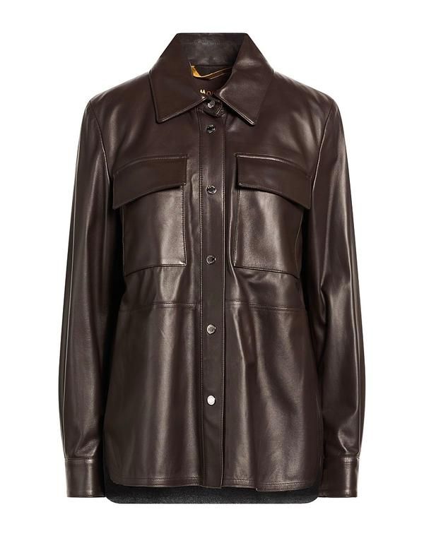 ムーレー レディース トップス シャツ MOORER Dark Brown ブラウン