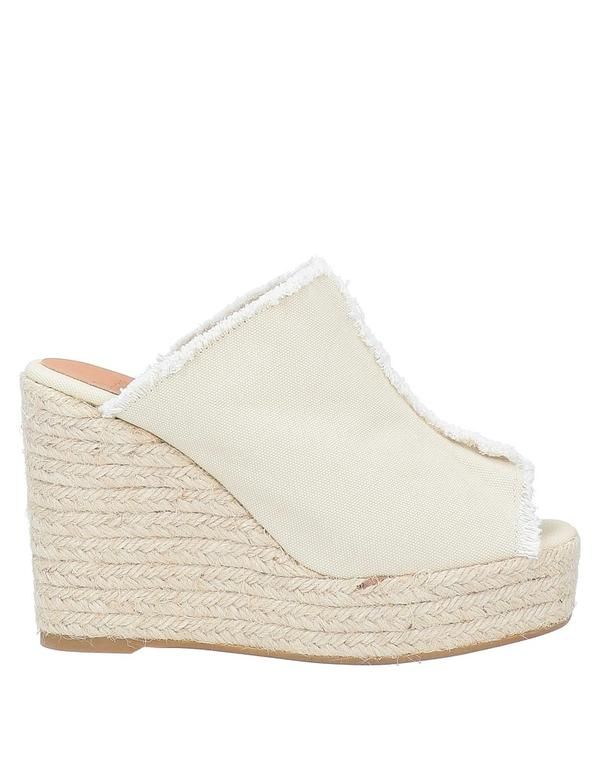 カスタニエール レディース シューズ スリッポン・ローファー エスパドリーユ CASTAER Ivory アイボリー
