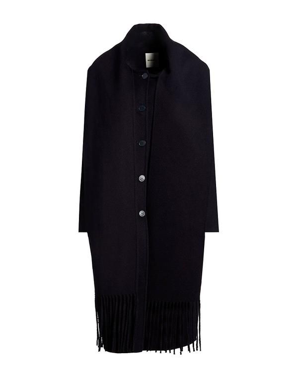 サンドロ レディース アウター コート SANDRO Navy ネイビー - メルカリ