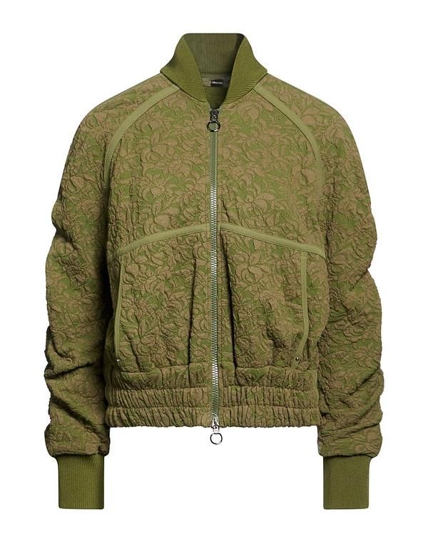 ハイ レディース アウター ジャケット・ブルゾン ボンバージャケット HIGH Military Green グリーン