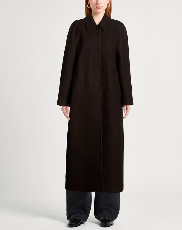 ロウ クラシック レディース アウター コート LOW CLASSIC Dark Brown ブラウン