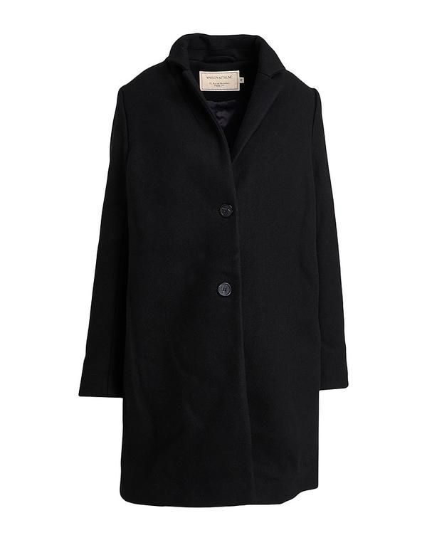 メゾンキツネ レディース アウター コート MAISON KITSUN Black ブラック