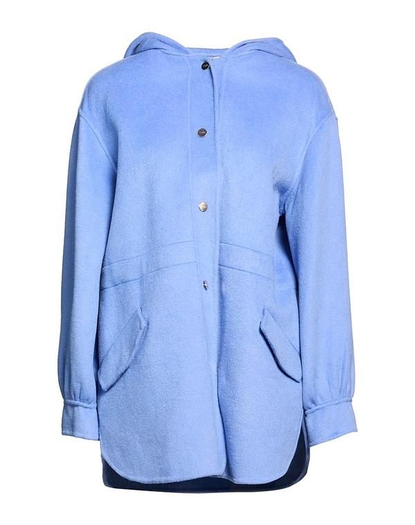 リュージョー レディース アウター コート LIU JO Light Blue ブルー
