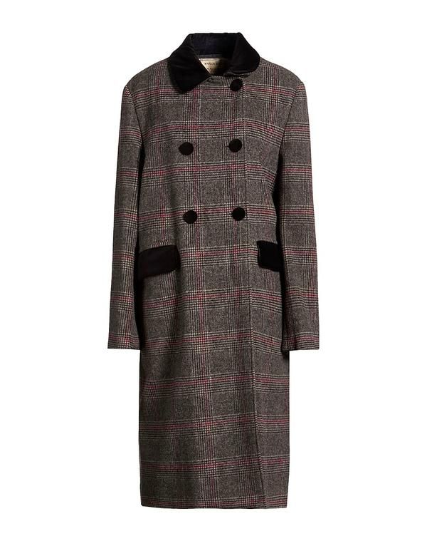 メゾンキツネ レディース アウター コート MAISON KITSUN Taupe トープ