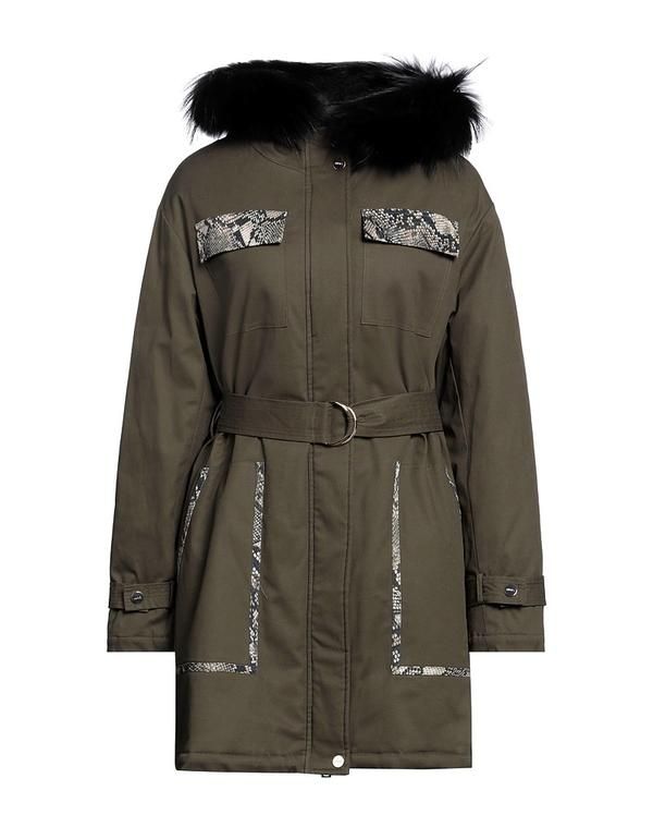 リュージョー レディース アウター コート LIU JO Military Green グリーン