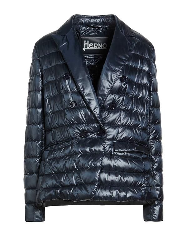 ヘルノ レディース アウター ジャケット・ブルゾン パファージャケット HERNO Midnight Blue ブルー