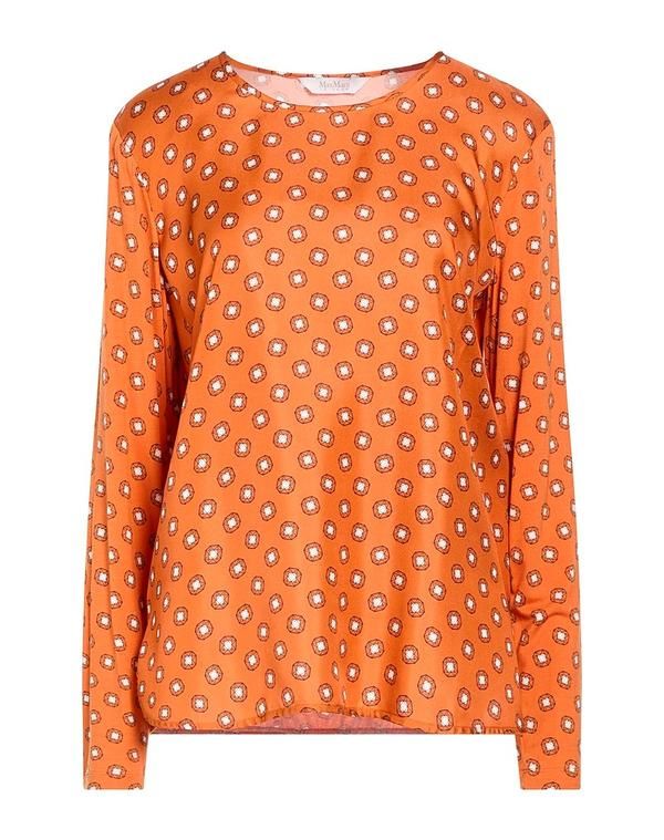 マックスマーラ レディース トップス シャツ MAX MARA Orange オレンジ