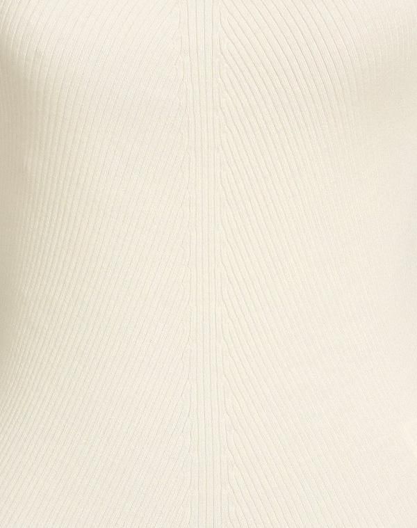 ボス レディース アウター ニット・セータートルネック BOSS Off White オフホワイト