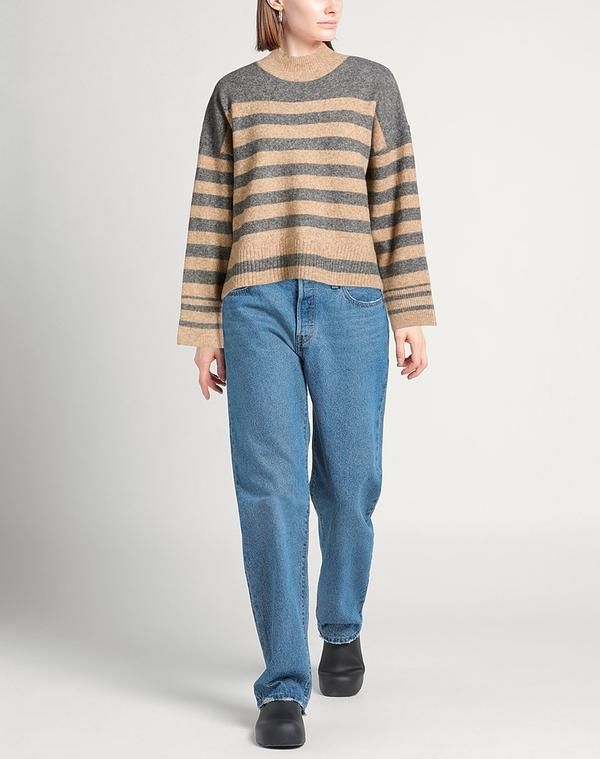 オンリー レディース アウター ニット・セータートルネック ONLY Beige ベージュ オンリー レディース アウター ニット・セータートルネック ONLY Beige ベージュ