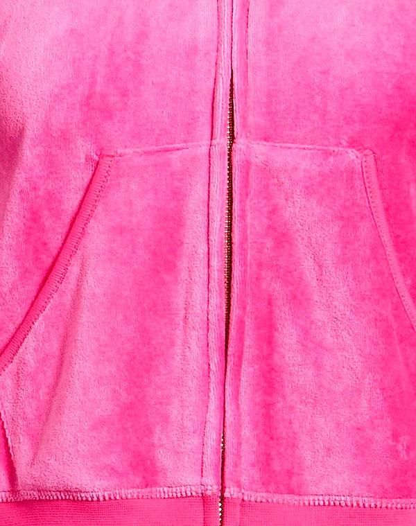 ジューシークチュール レディース アウター パーカー・スウェット JUICY COUTURE Fuchsia フューシャ