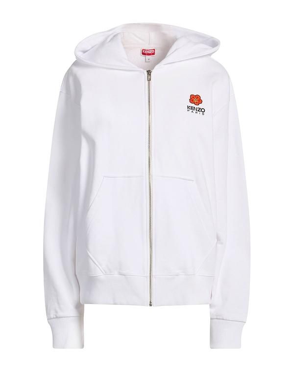 ケンゾー レディース アウター パーカー・スウェット KENZO White ホワイト