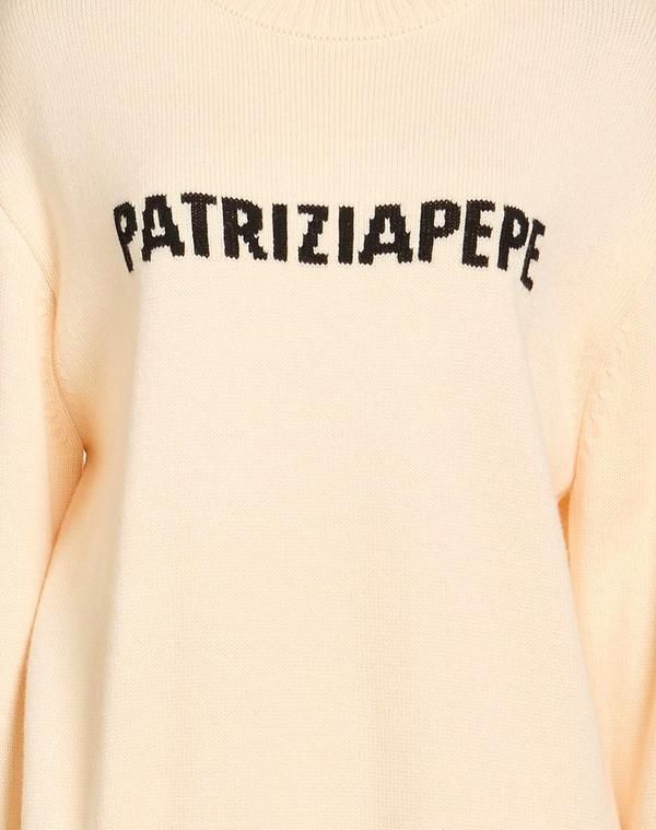 パトリツィア ペペ レディース アウター ニット・セータートルネック PATRIZIA PEPE Off White オフホワイト