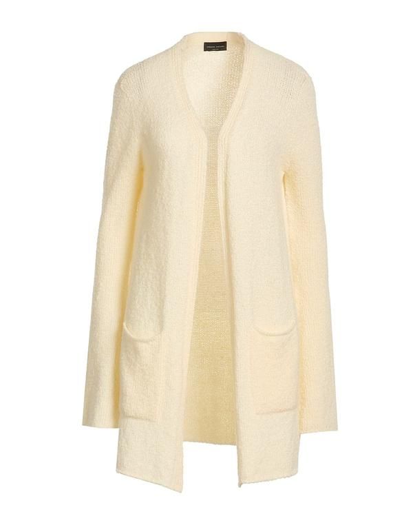 ロベルトコリーナ レディース アウター カーディガン ROBERTO COLLINA Off White オフホワイト