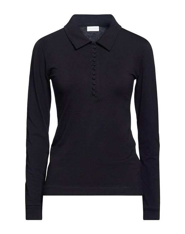 ドリス・ヴァン・ノッテン レディース トップス ポロシャツ DRIES VANOTEN Black ブラック