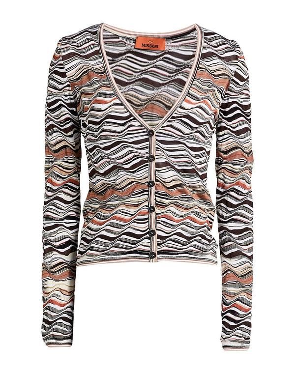 ミッソーニ レディース アウター カーディガン MISSONI Beige ベージュ