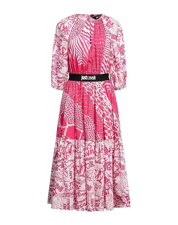 ジャストカバリ レディース トップス ワンピース JUST CAVALLI White ホワイト