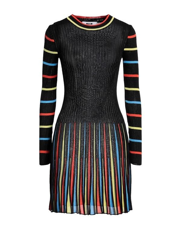 エムエスジイエム レディース トップス ワンピース MSGM Black ブラック