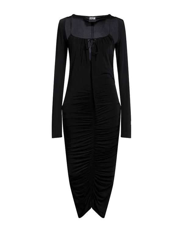 ヴェルサーチ レディース トップス ワンピース VERSACE JEANS COUTURE Black ブラック