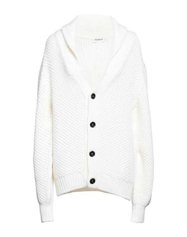 ドンダップ レディース アウター カーディガン DONDUP Off White オフホワイト
