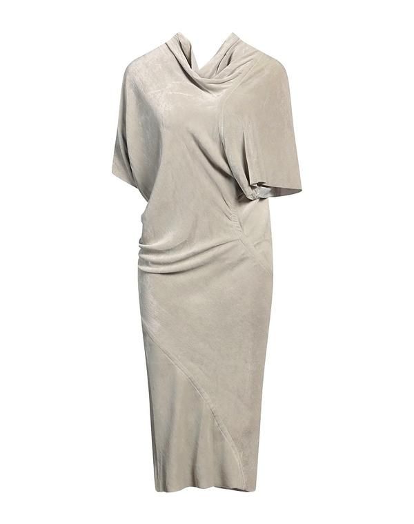 リックオウエンス レディース トップス ワンピース サマードレス RICK OWENS Light Gray グレー
