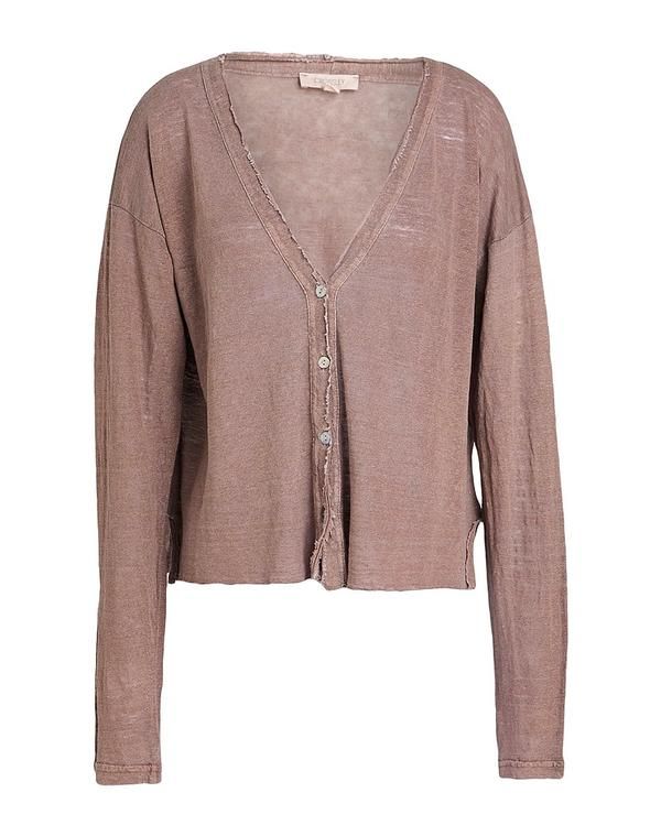 クロスリー レディース アウター カーディガン CROSSLEY Light Brown ブラウン