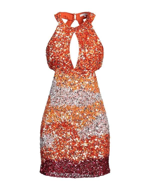 パトリツィア ペペ レディース トップス ワンピース チューブドレス PATRIZIA PEPE Orange オレンジ