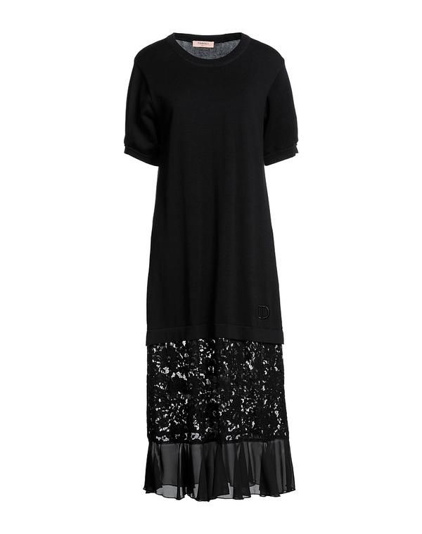 ツインセット レディース トップス ワンピース TWINSET Black ブラック