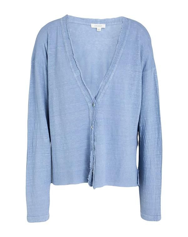 クロスリー レディース アウター カーディガン CROSSLEY Blue Gray グレー