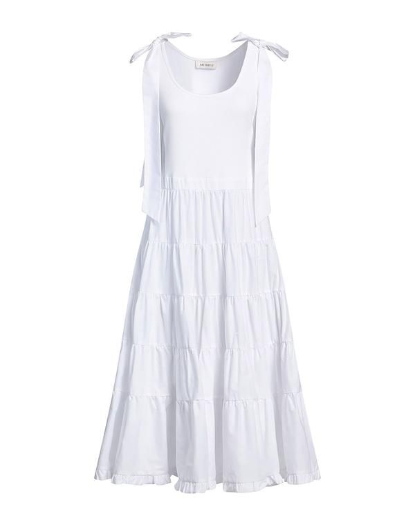 メイメイジェイ レディース トップス ワンピース MEIMEIJ White ホワイト