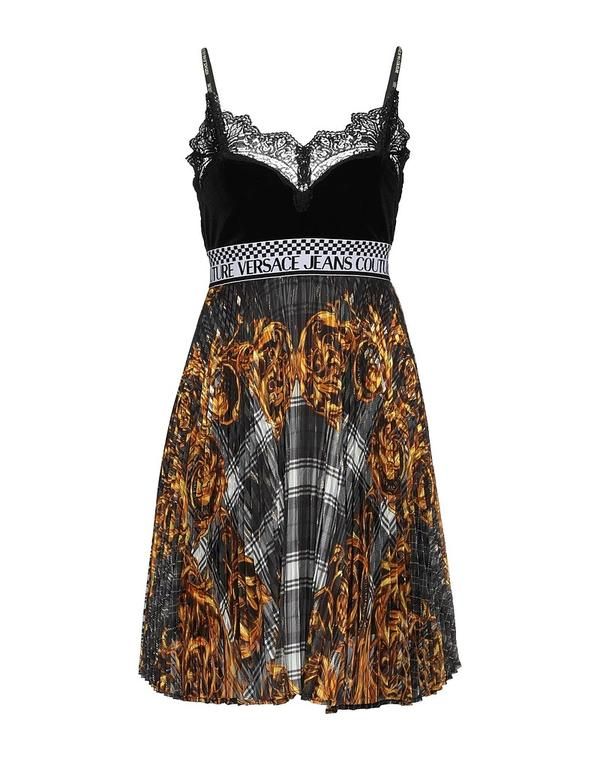 ヴェルサーチ レディース トップス ワンピース VERSACE JEANS COUTURE Black ブラック