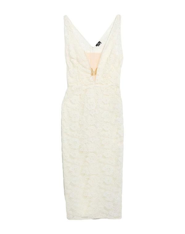 エリザベッタフランキ レディース トップス ワンピース ELISABETTA FRANCHI White ホワイト