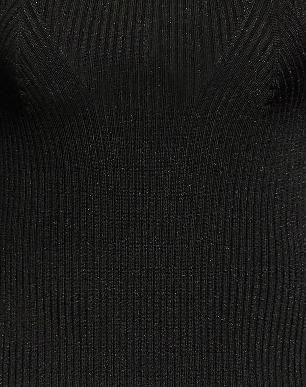 ヴェルサーチ レディース アウター ニット・セータートルネック VERSACE JEANS COUTURE Black ブラック ヴェルサーチ レディース アウター ニット・セータートルネック VERSACE JEANS COUTURE Black ブラック