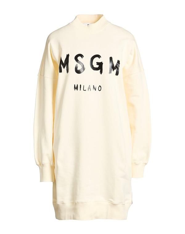 エムエスジイエム レディース トップス ワンピース MSGM Off White オフホワイト