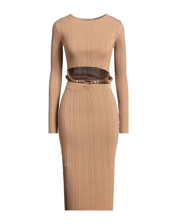 エリザベッタフランキ レディース トップス ワンピース ELISABETTA FRANCHI Taupe トープ