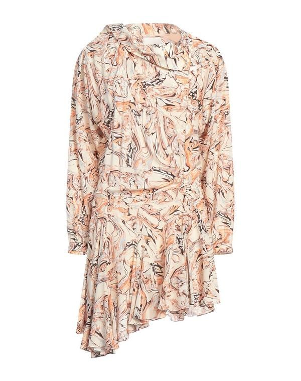 イザベル マラン レディース トップス ワンピース シルクドレス ISABEL MARANT Beige ベージュ