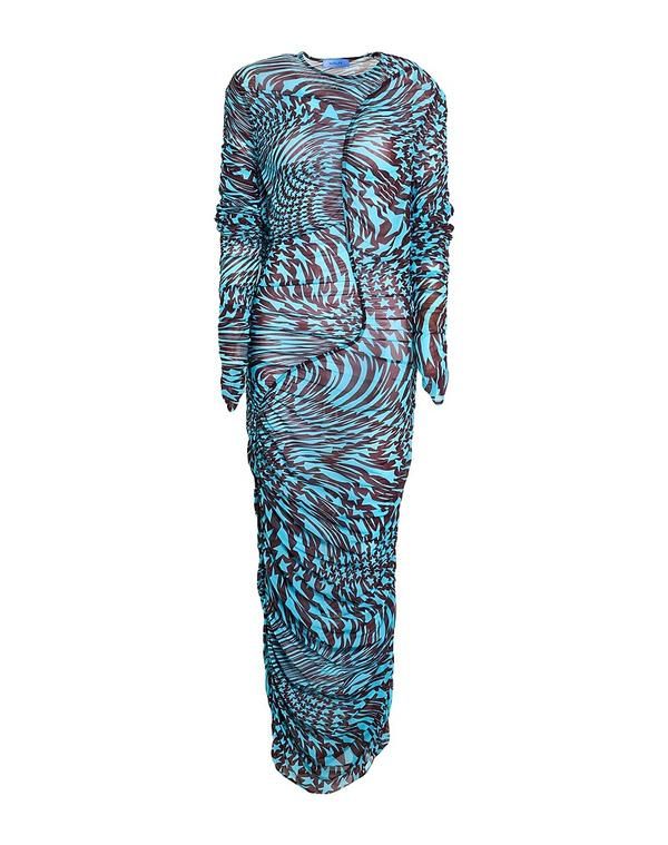 マグラー レディース トップス ワンピース MUGLER Turquoise Blue ブルー