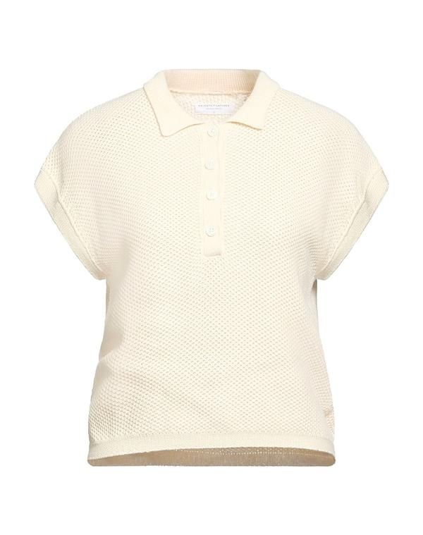 マジェスティック レディース トップス ポロシャツ MAJESTIC FILATURES Off White オフホワイト
