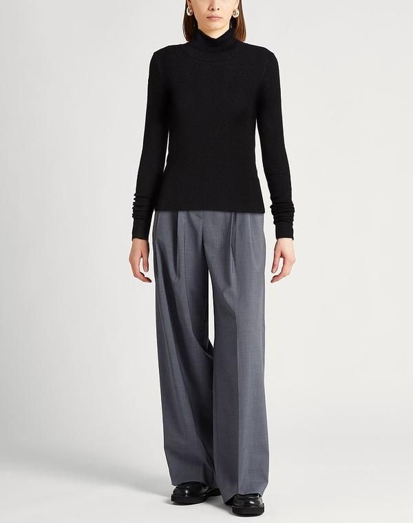 ダニエル フィエゾリ レディース アウター ニット・セータートルネック DANIELE FIESOLI Black ブラック ダニエル フィエゾリ レディース アウター ニット・セータートルネック DANIELE FIESOLI Black ブラック